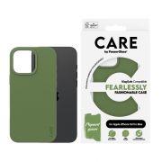 Гръб PanzerGlass Care Fashionable MagSafe Compatable за Apple iPhone 16 Pro Max, зелен на супер цени