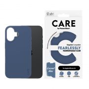 Гръб PanzerGlass Care Fearlessly Fashionable MagSafe за Apple iPhone 16, син на супер цени