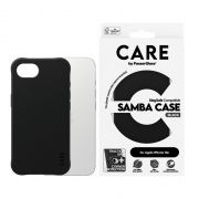 Гръб PanzerGlass CARE Samba MagSafe за Apple iPhone 16e/17e, черен на супер цени