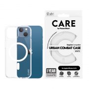  PanzerGlass Care Urban Combat MagSafe за Apple iPhone 13/14, прозрачен/бял на супер цени