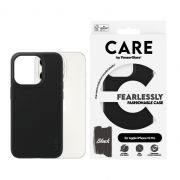 Гръб PanzerGlass Care за Apple iPhone 15 Pro, черен на супер цени