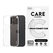 Гръб PanzerGlass Care Urban Combat за Apple iPhone 16 Pro, прозрачен на супер цени