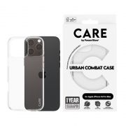 Гръб PanzerGlass Care Urban Combat за Apple iPhone 16 Pro Max, прозрачен на супер цени