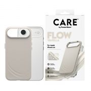 Гръб PanzerGlass Care Flow за Apple iPhone Air, бежов на супер цени