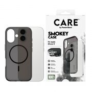 Гръб PanzerGlass Care Smokey за Apple iPhone 17, черен на супер цени
