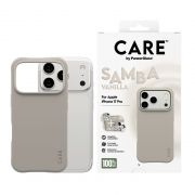 Гръб PanzerGlass Care Samba за Apple iPhone 17 Pro, бежов на супер цени