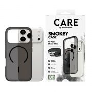 Гръб PanzerGlass Care Smokey за Apple iPhone 17 Pro, черен на супер цени