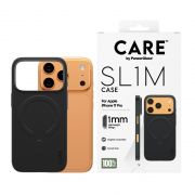 Гръб  PanzerGlass Care SuperSlim за Apple iPhone 17 Pro, черен на супер цени