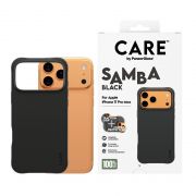 Гръб PanzerGlass Care Samba за Apple iPhone 17 Pro Max, черен на супер цени