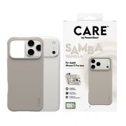 Гръб PanzerGlass Care Samba за Apple iPhone 17 Pro Max, бежов на супер цени