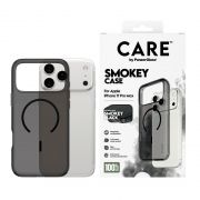 Гръб PanzerGlass Care Smokey за Apple iPhone 17 Pro Max, черен на супер цени
