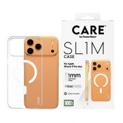 Гръб PanzerGlass Care SuperSlim за Apple iPhone 17 Pro Max, прозрачен/бял на супер цени