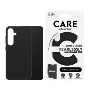 Гръб PanzerGlass Care Fearlessly Fashionable Magnetic QI за Samsung Galaxy S24+, черен на супер цени