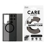 Гръб PanzerGlass Care Smokey Magnetic QI за Samsung Galaxy S24 Ultra, черен на супер цени