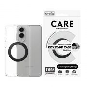 Гръб  PanzerGlass Care Kickstand за Samsung Galaxy S25 Edge, прозрачен на супер цени