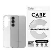 Гръб PanzerGlass Care Urban Combat за Samsung Galaxy S25+, прозрачен на супер цени