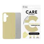 Гръб PanzerGlass Care Rearlessly Fashionable за Samsung Galaxy S25+, жълт на супер цени