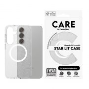 Гръб PanzerGlass Care Star Lit за Samsung Galaxy S25+, прозрачен на супер цени