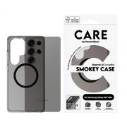 Гръб PanzerGlass Care Smokey за Samsung Galaxy S25 Ultra, черен на супер цени
