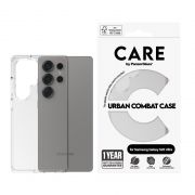 Гръб PanzerGlass Care Urban Combat за Samsung Galaxy S25 Ultra, прозрачен на супер цени