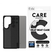 Гръб PanzerGlass Care Heat Beat за Samsung Galaxy S25 Ultra, черен на супер цени