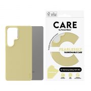 Гръб PanzerGlass Care Rearlessly Fashionable за Samsung Galaxy S25 Ultra, жълт на супер цени