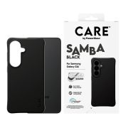 Гръб PanzerGlass CARE Samba за Samsung Galaxy S26, черен на супер цени