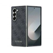 Гръб GUESS 4G Charm за Samsung Galaxy Z Fold 6, сив на супер цени