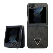 Гръб  GUESS Triangle за Samsung Galaxy Z Flip 5, черен на супер цени