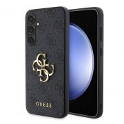 Гръб  GUESS 4G Metal Logo за Samsung Galaxy S23 FE, сив на супер цени