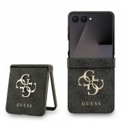 Гръб GUESS 4G Metal Logo за Samsung Galaxy Z Flip 7, черен на супер цени