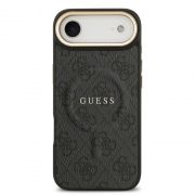 Гръб GUESS 4G Gold Frame MagSafe за Apple iPhone Air, черен на супер цени