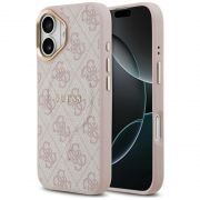 Гръб  GUESS 4G Gold Frame за Apple iPhone 17, розов на супер цени