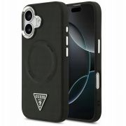 Гръб  GUESS Triangle Logo за Apple iPhone 17, черен на супер цени