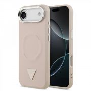 Гръб  GUESS Triangle Logo за Apple iPhone Air, розов на супер цени