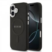 Гръб GUESS Saffiano за Apple iPhone 17, черен на супер цени
