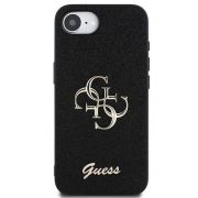 Гръб GUESS Fixed Glitter а Apple iPhone 16e/17e, черен на супер цени