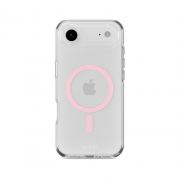 Гръб Holdit MagSafe за Apple iPhone Air, прозрачен/розов на супер цени