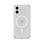 Гръб Holdit MagSafe за Apple iPhone 17, прозрачен/бял на супер цени