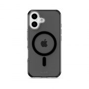 Гръб Holdit MagSafe за Apple iPhone 17, прозрачен/черен на супер цени