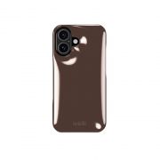 Гръб Holdit Puffy за Apple iPhone 16, кафяв на супер цени