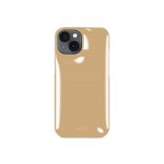 Гръб Holdit Puffy за Apple iPhone 16e/15/14/13, бежов на супер цени