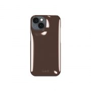 Гръб Holdit Puffy за Apple iPhone 16e/15/14/13, кафяв на супер цени