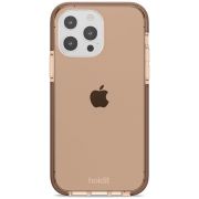 Гръб Holdit Seethru за Apple iPhone 13 Pro, кафяв на супер цени