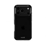 Гръб Holdit Seethru за Apple iPhone 17 Pro Max, прозрачен/черен на супер цени