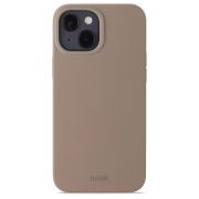 Гръб Holdit Silicone за Apple iPhone 15, кафяв на супер цени