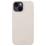 Гръб Holdit Silicone за Apple iPhone 15, бежов на супер цени