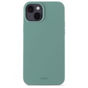 Гръб Holdit Silicone за Apple iPhone 15 Plus, зелен на супер цени