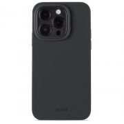 Гръб Holdit Silicone за Apple iPhone 15 Pro, черен на супер цени