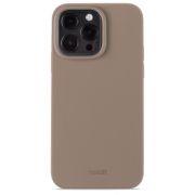 Гръб Holdit Silicone за Apple iPhone 15 Pro Max, кафяв на супер цени